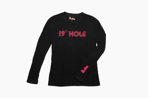 black 19th hole longsleeve tshirt