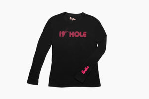 black 19th hole longsleeve tshirt